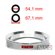 Alumiini Soviterenkaat 67,1 - 54,1 mm ( 67.1 - 54.1 )
